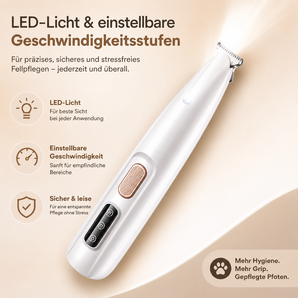 SamtPfote Pro - Stressfreie Pfotenpflege für zuhause